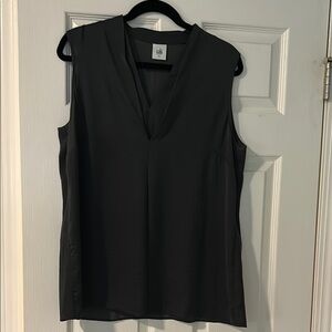 Cabi Black Sleeveless Blouse